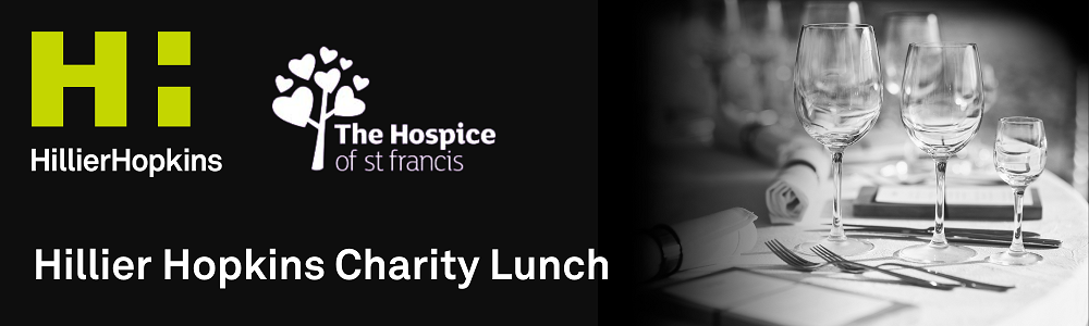 Charity lunch header
